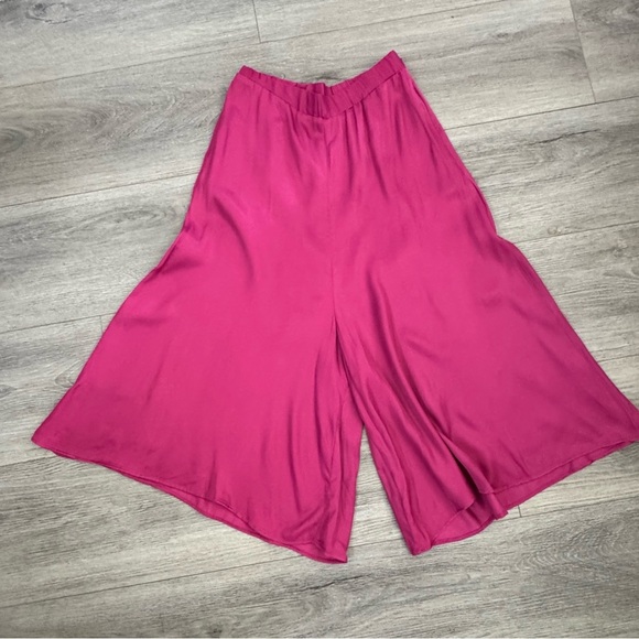 Anthropologie Silky Culottes |Anthropologie Women’s Wide Leg Pant Size S - Picture 3 of 6